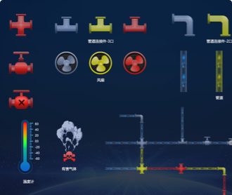 蘭亭妙微ui設計-中電六所火箭發(fā)射UI設計及圖標設計